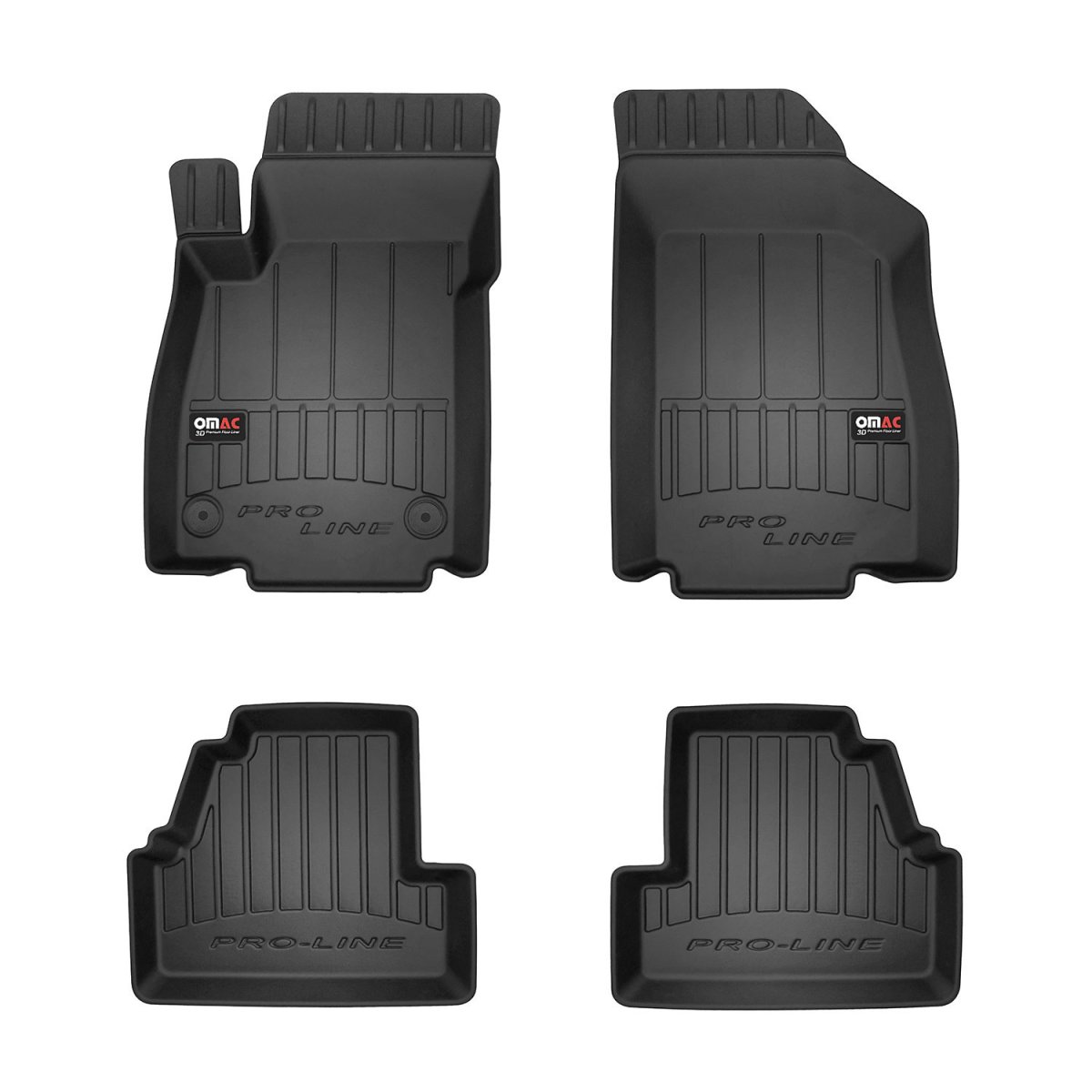 Chevrolet Trax Floor Mat - Omac - Premium TPE - Black - '13-'22